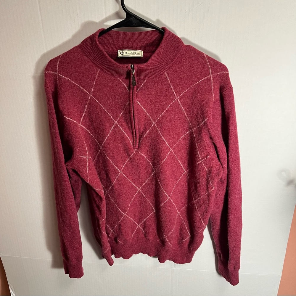 Donald Ross 100%  Lamb Wool Sweater Men’s Small